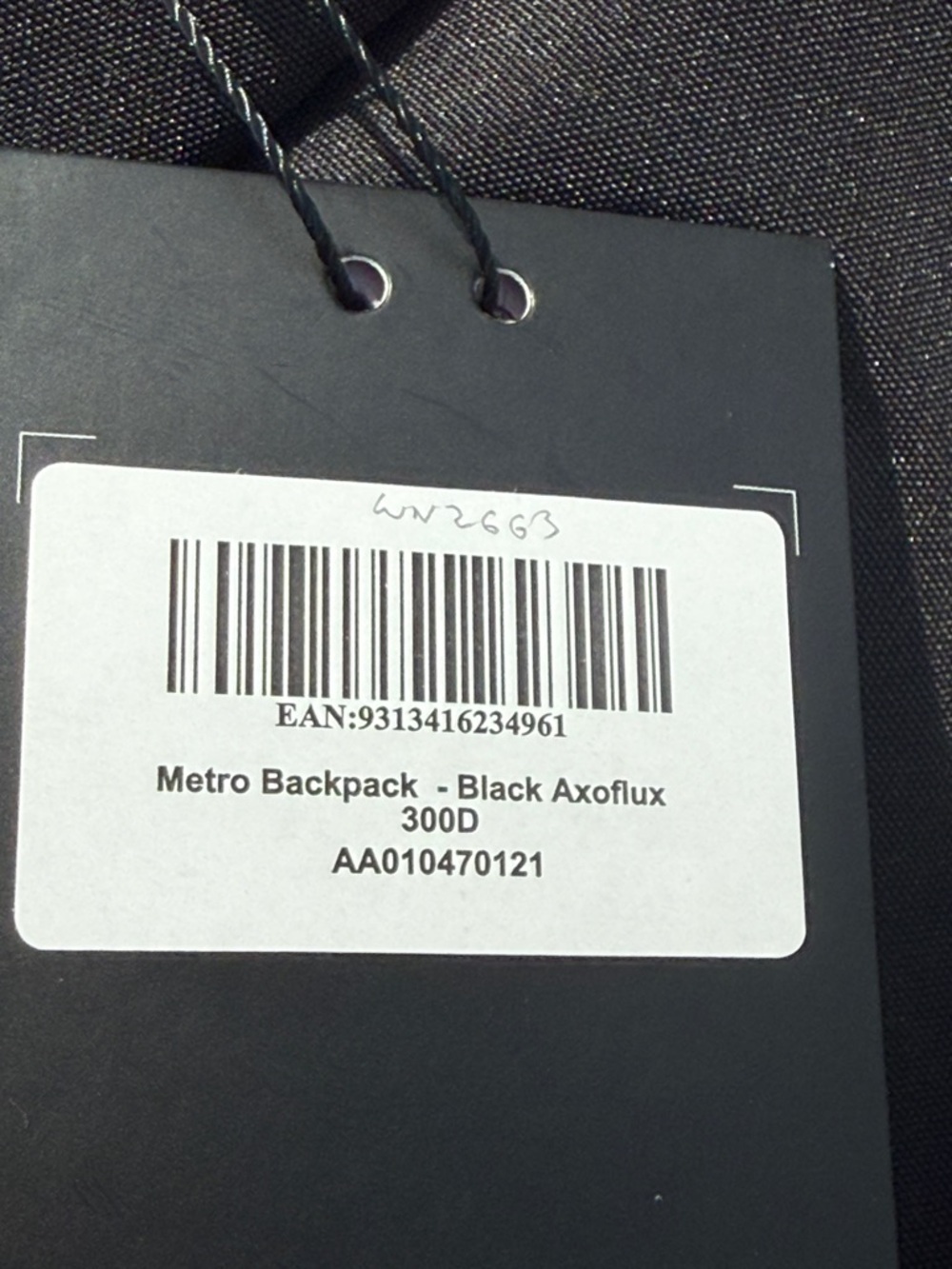 ALPAKA Metro Backpack Black Axoflux 300D Travel Laptop Everyday Bag NWT - Picture 8 of 10